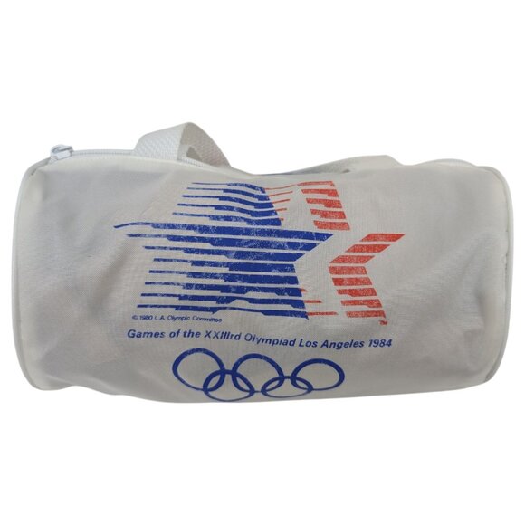 1984 Los Angeles Olympic Small Toiletry Travel Bag 9.5" x 5" Vintage - Picture 4 of 10